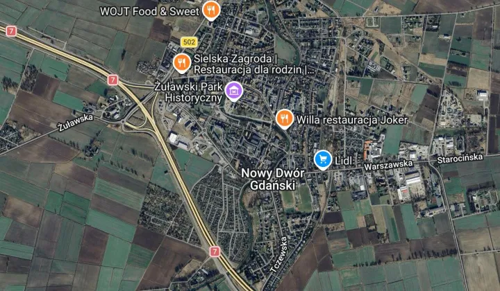 Mieszkanie 3-pokojowe Nowy Dwór Gdański Centrum, ul. Mikołaja Reja