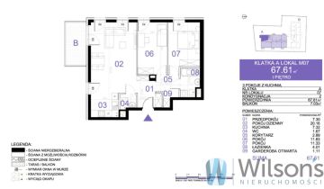 Mieszkanie 3-pokojowe Piastów