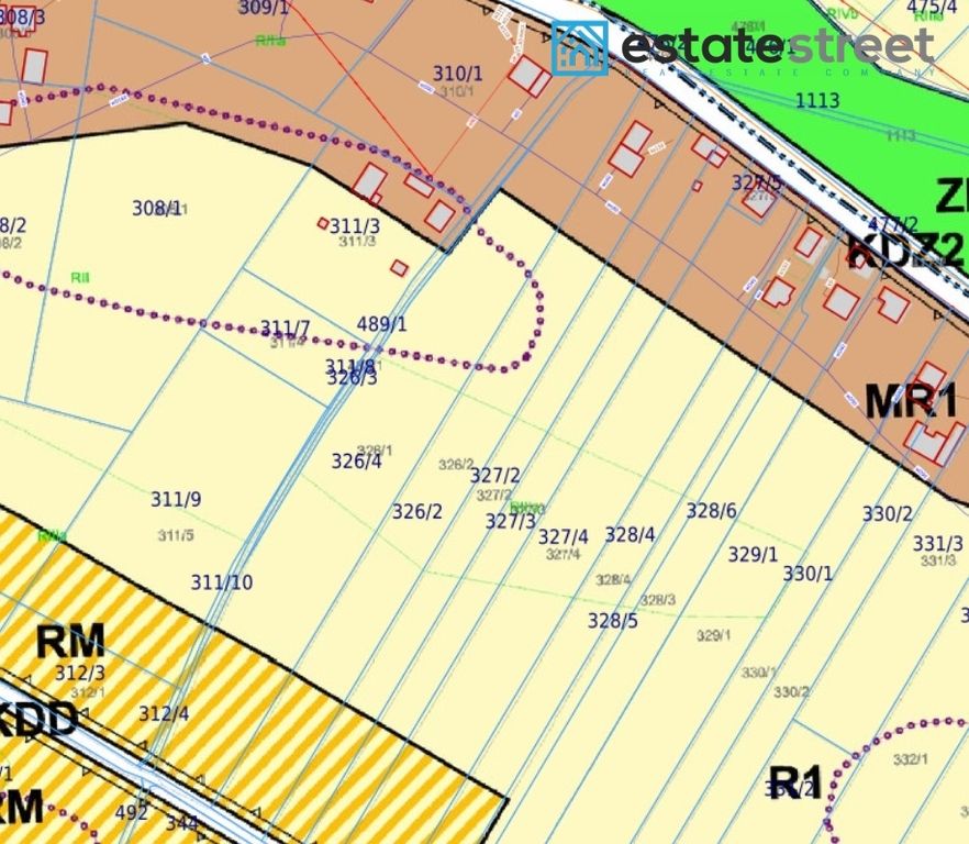 Działka budowlana Lesieniec. Zdjęcie 14