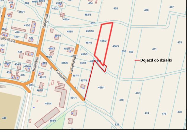 Działka budowlana Minkowice Oławskie, ul. Kolejowa. Zdjęcie 1