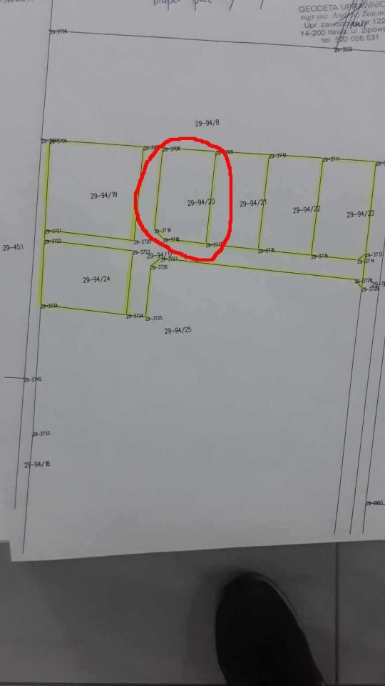 Działka budowlana Rudzienice, ul. Dębowa. Zdjęcie 2