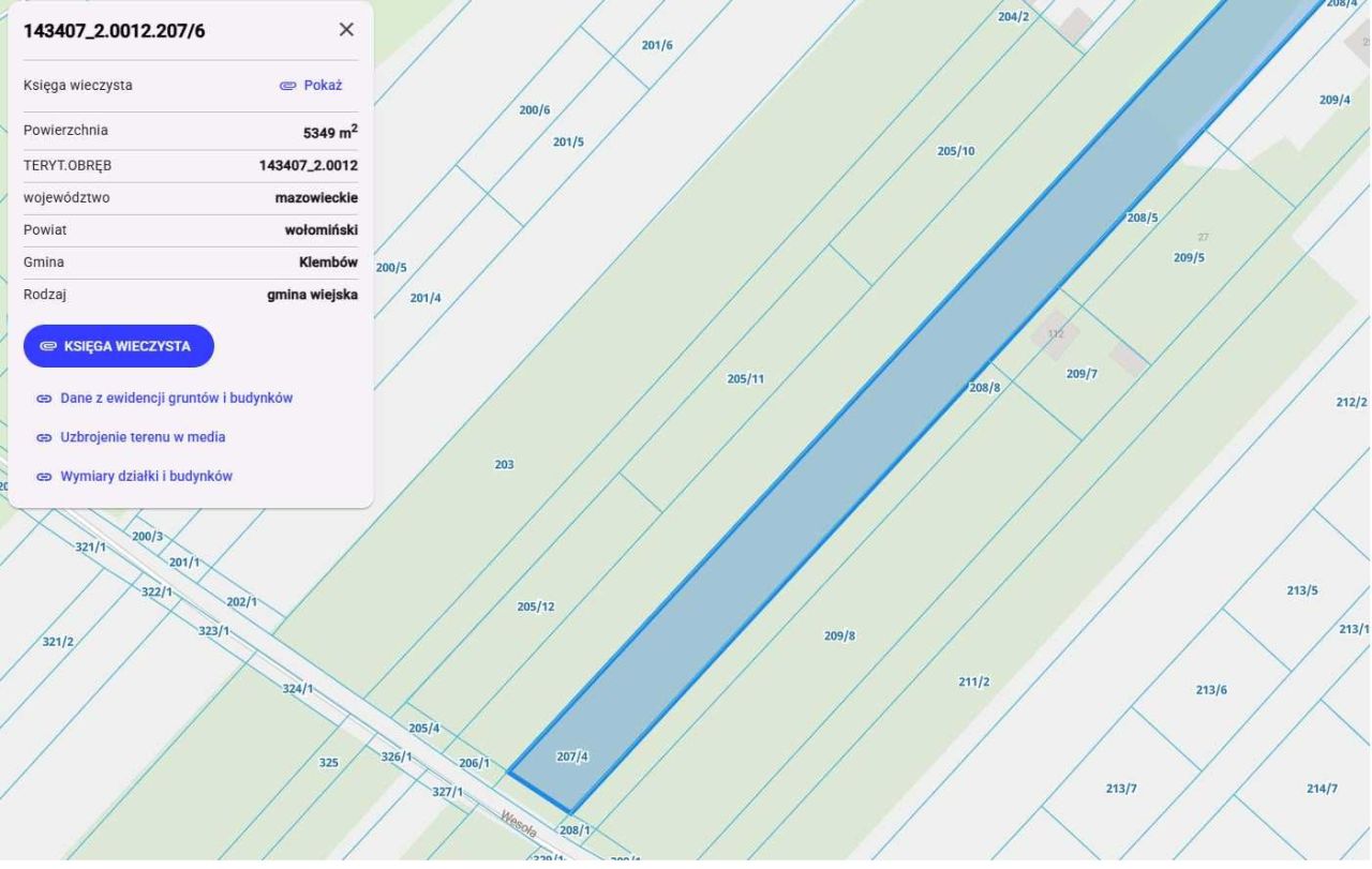 Działka budowlana Rasztów