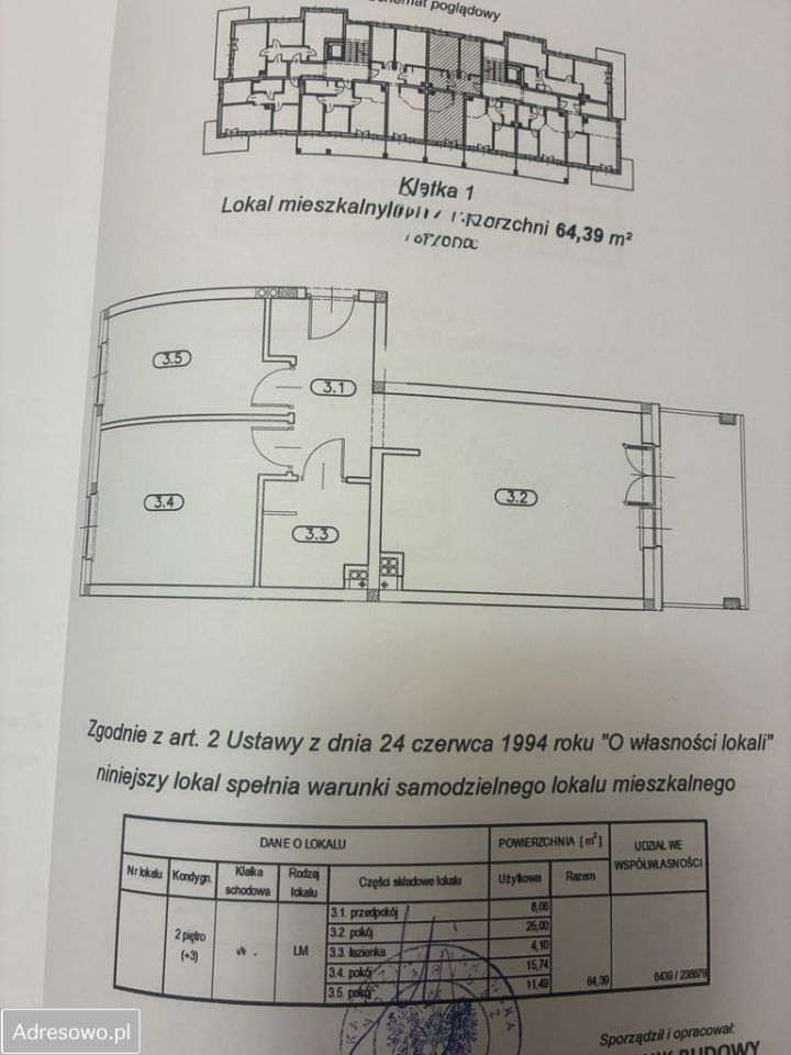 Mieszkanie 3-pokojowe Wieliszew, al. Solidarności. Zdjęcie 12