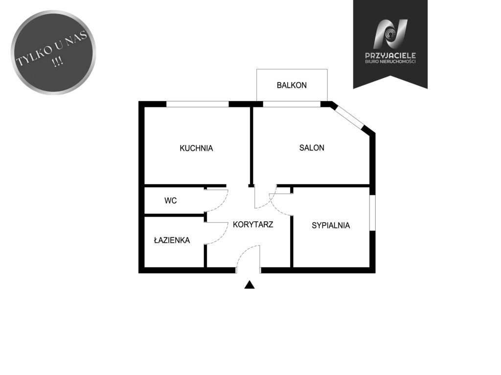 Mieszkanie 2-pokojowe Gdańsk Wrzeszcz, ul. Do Studzienki. Zdjęcie 10