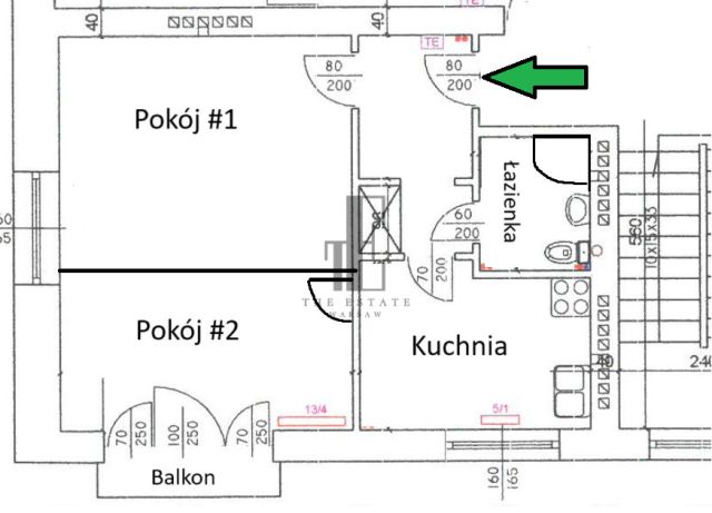 Mieszkanie 2-pokojowe Warszawa Muranów. Zdjęcie 10