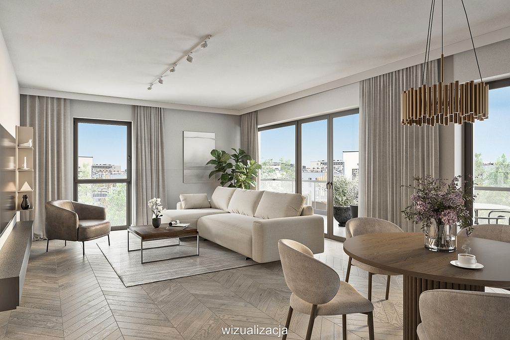 Mieszkanie 5-pokojowe Warszawa Mokotów, ul. Rajskich Ptaków