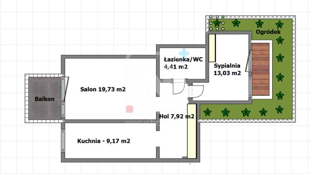 Mieszkanie 2-pokojowe Warszawa Żoliborz, ul. Kaliny Jędrusik. Zdjęcie 14