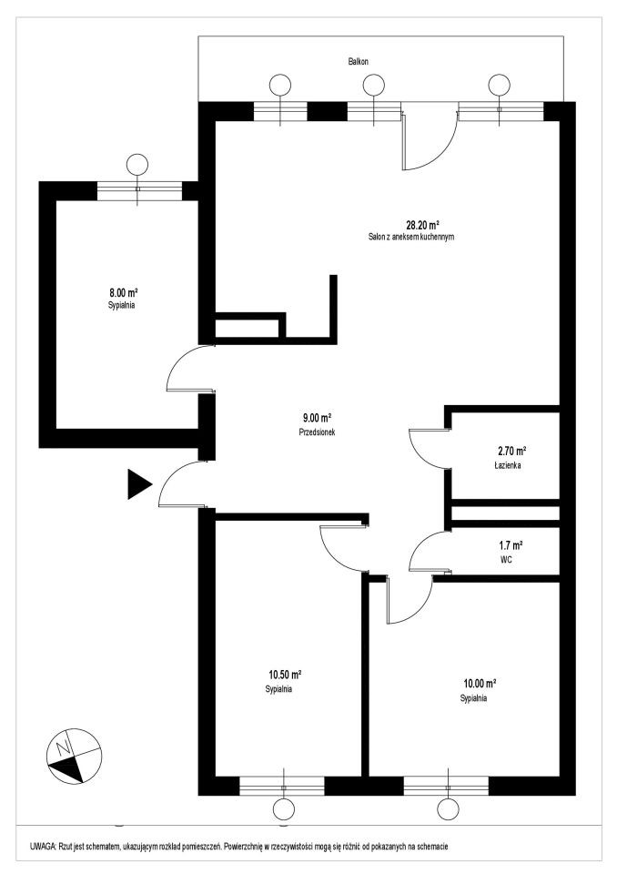 Mieszkanie 4-pokojowe Warszawa Ursynów, ul. Marco Polo. Zdjęcie 19