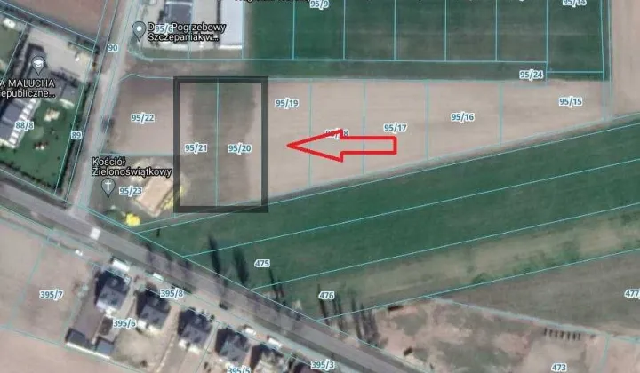 Działka budowlana Komorowo