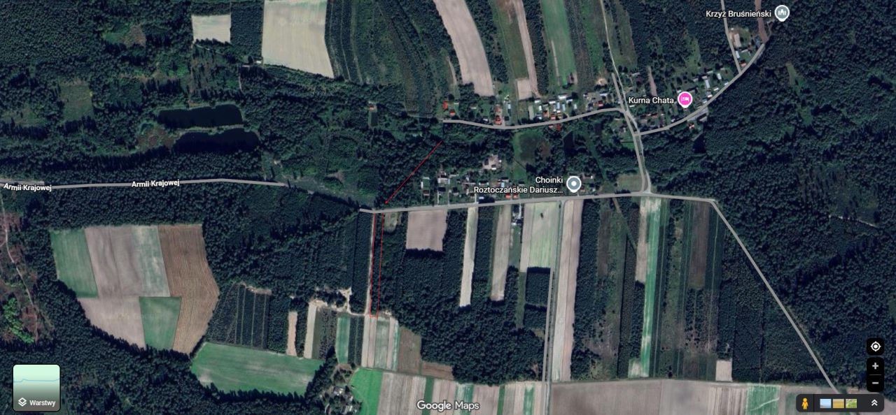 Działka rolno-budowlana Żyłka, Żyłka