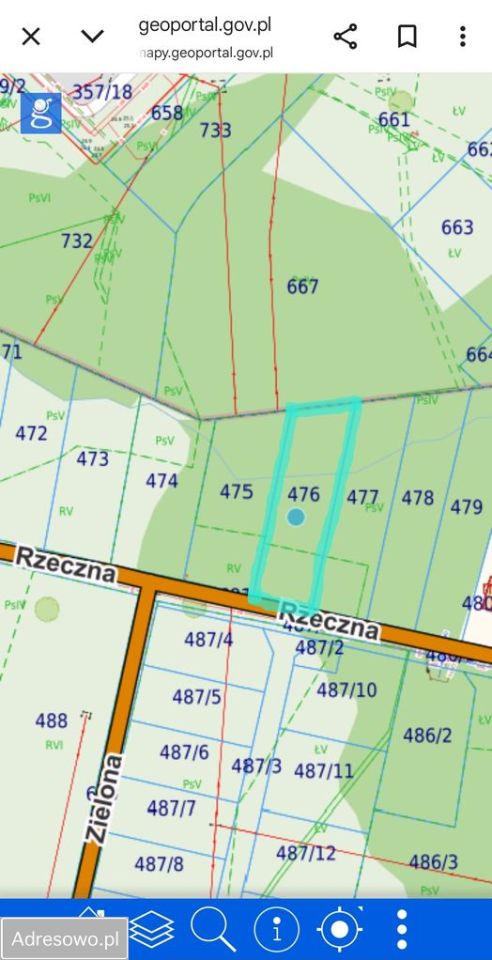 Działka budowlana Kobylnica, ul. Rzeczna. Zdjęcie 2