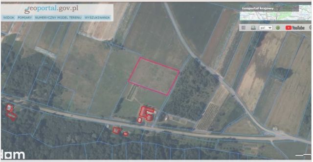 Działka rolno-budowlana Handzlówka. Zdjęcie 1