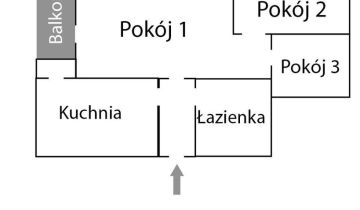 Mieszkanie 3-pokojowe Bielsko-Biała, ul. Piastów Śląskich