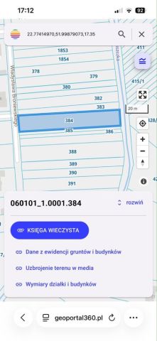 Działka rolno-budowlana Międzyrzec Podlaski, ul. Władysława Broniewskiego. Zdjęcie 1