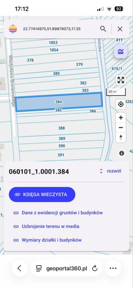 Działka rolno-budowlana Międzyrzec Podlaski, ul. Władysława Broniewskiego. Zdjęcie 1