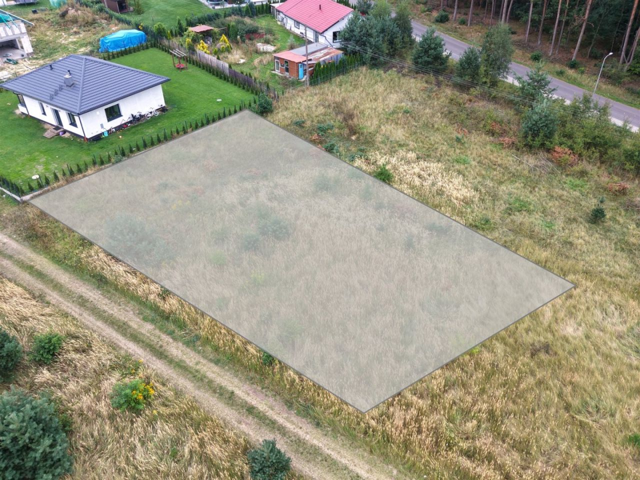 Działka budowlana Motaniec. Zdjęcie 1