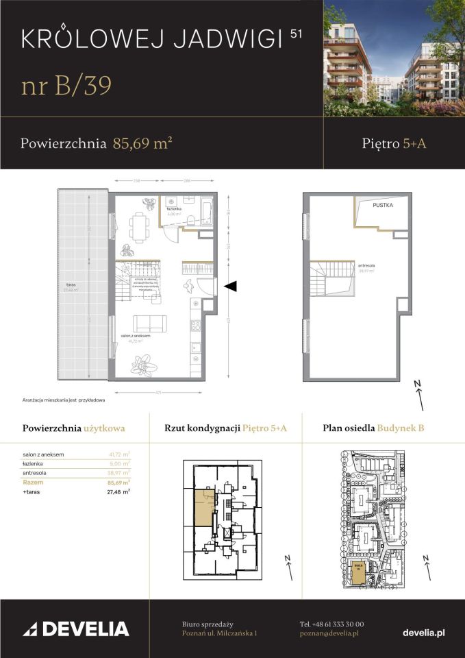Mieszkanie 1-pokojowe Poznań, ul. Królowej Jadwigi. Zdjęcie 7