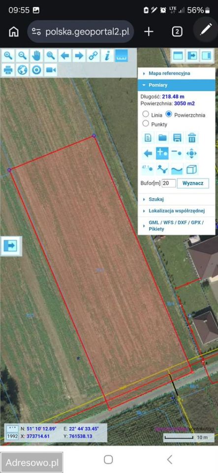 Działka rolno-budowlana Bystrzejowice Pierwsze. Zdjęcie 12