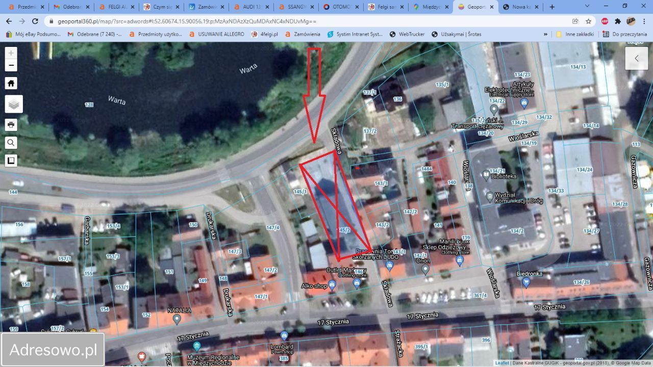 Działka budowlana Międzychód, ul. Składowa. Zdjęcie 4