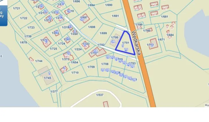 Działka inwestycyjna Turawa, ul. Wędkarska