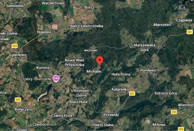 Działka budowlana Michalin, ul. Leśna Dąbrowa. Zdjęcie 2