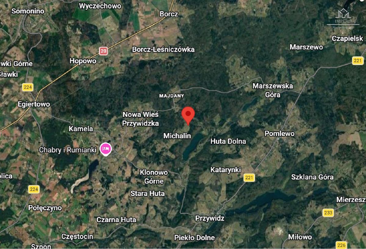 Działka budowlana Michalin, ul. Leśna Dąbrowa. Zdjęcie 2