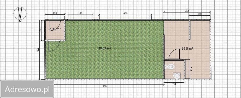 Lokal Warszawa Ursynów, ul. Nowoursynowska. Zdjęcie 9