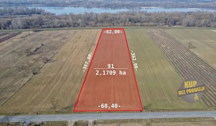 Działka rolna Śladów