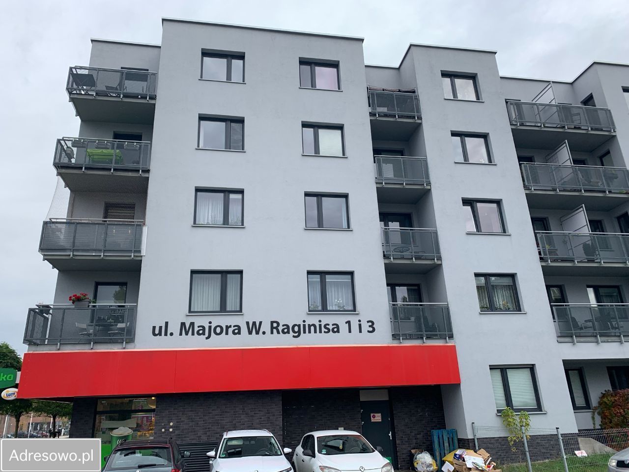 Mieszkanie 3-pokojowe Szczecin Śródmieście, ul. Majora Władysława Raginisa. Zdjęcie 1