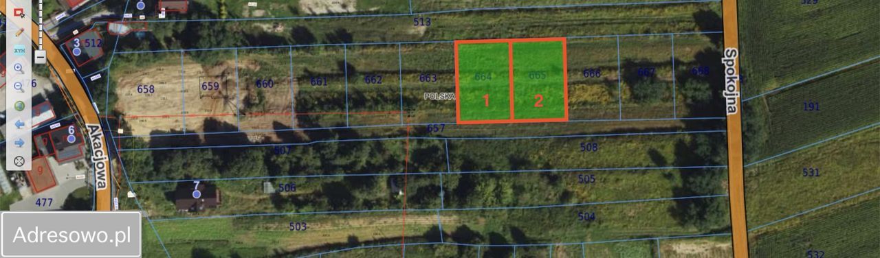 Działka budowlana Krzysztoforzyce. Zdjęcie 8