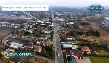 Działka budowlana Konstantynów Łódzki, ul. Łódzka