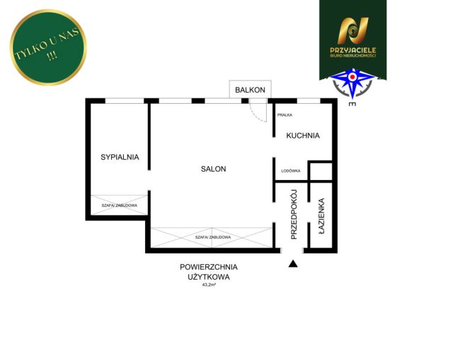 Mieszkanie 2-pokojowe Gdańsk Przymorze. Zdjęcie 15