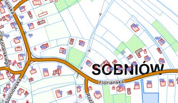 Działka budowlana Jasło Sobniów, ul. Floriańska