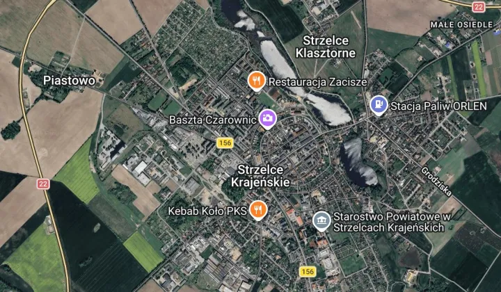 Działka inwestycyjna Strzelce Krajeńskie Centrum, ul. Okrężna