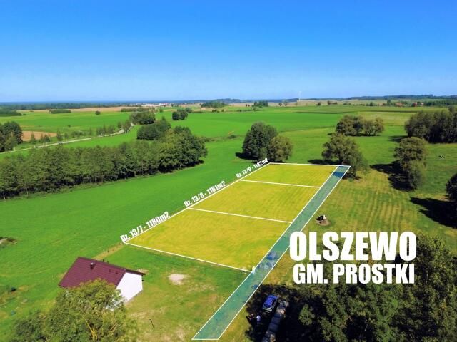 Działka Olszewo. Zdjęcie 1