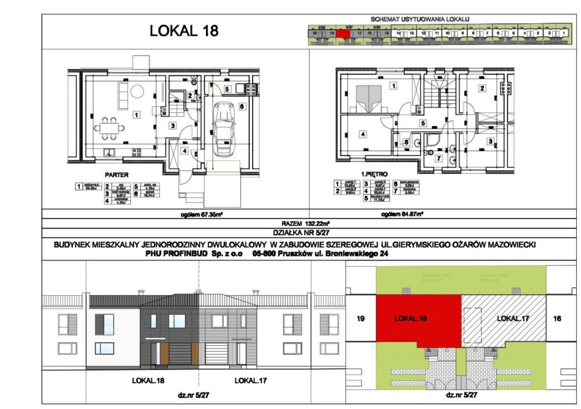 dom szeregowy, 5 pokoi Ożarów Mazowiecki, ul. Aleksandra Gierymskiego. Zdjęcie 16