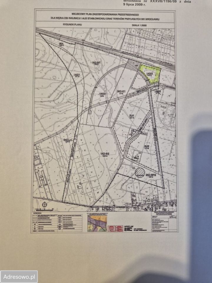 Działka inwestycyjna Wrocław Fabryczna, ul. Jerzmanowska. Zdjęcie 5