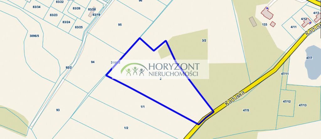 Działka budowlana Miszewo. Zdjęcie 2