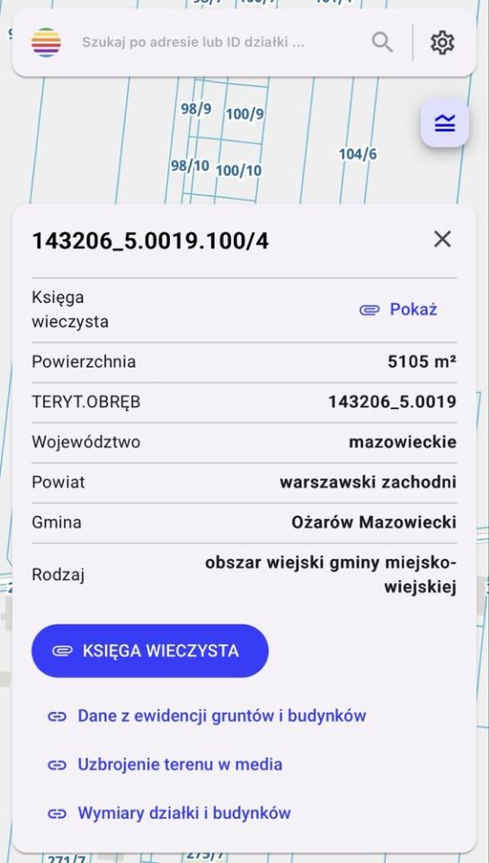 Działka inwestycyjna Płochocin, ul. Stołeczna. Zdjęcie 3