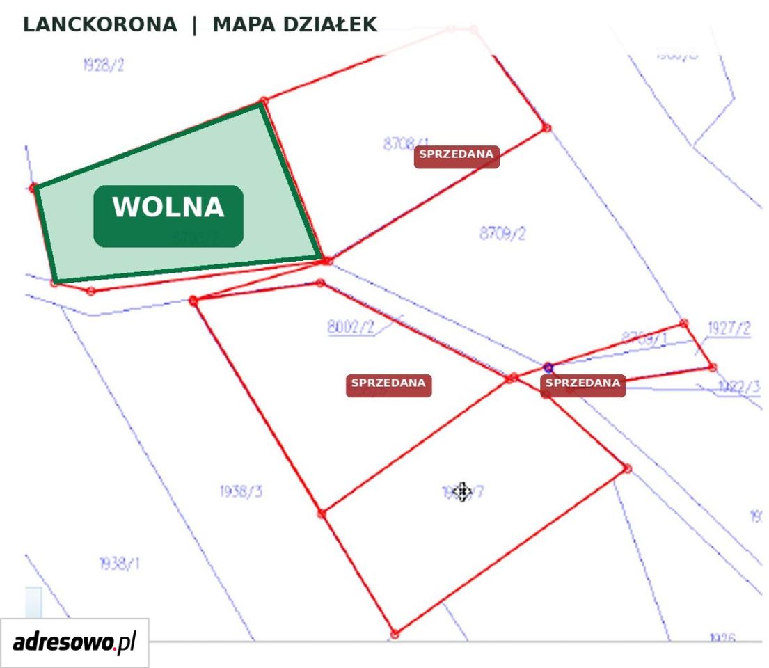Działka budowlana Lanckorona. Zdjęcie 1