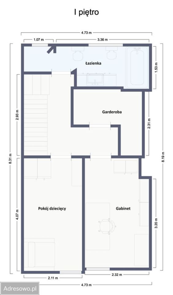 dom szeregowy, 4 pokoje Gdańsk Wrzeszcz, ul. Dzielna. Zdjęcie 17