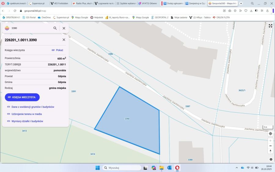 Działka budowlana Gdynia Chwarzno-Wiczlino, ul. Joachima Joachimczyka. Zdjęcie 4