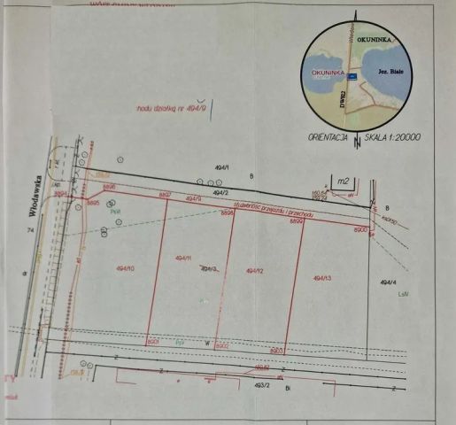 Działka rekreacyjna Okuninka, ul. Włodawska. Zdjęcie 1