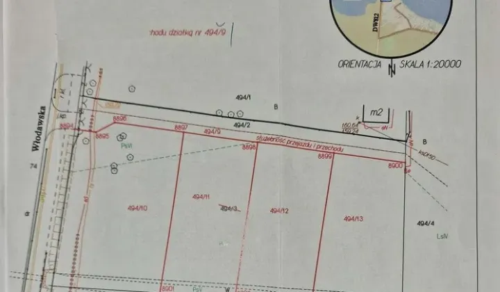 Działka rekreacyjna Okuninka, ul. Włodawska