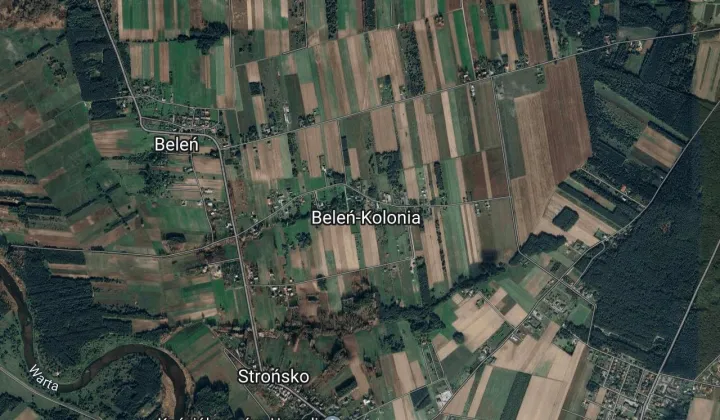 Działka rolno-budowlana Beleń-Kolonia