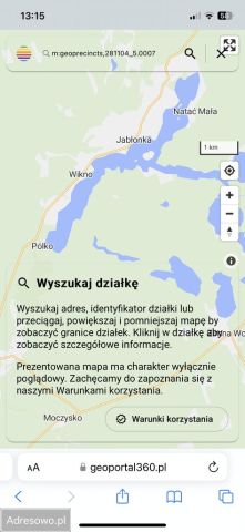 Działka budowlana Jabłonka. Zdjęcie 1