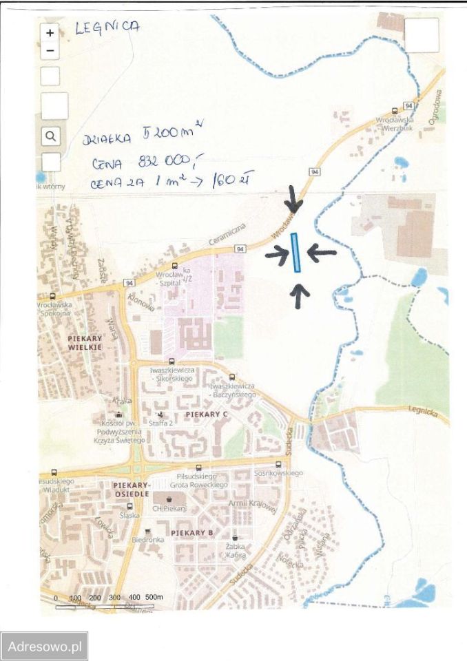 Działka inna Legnica, ul. Wrocławska. Zdjęcie 2