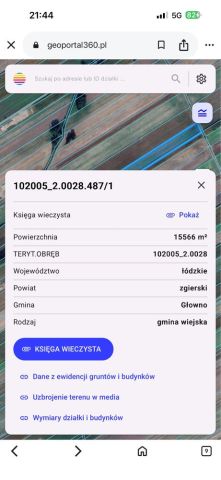 Działka rolna Wola Mąkolska. Zdjęcie 1