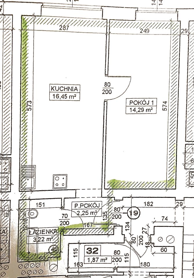 Mieszkanie 2-pokojowe Kraków Azory, ul. Piotra Stachiewicza. Zdjęcie 16