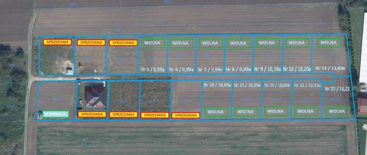 Działka budowlana Hrubieszów, ul. Michałówka. Zdjęcie 5